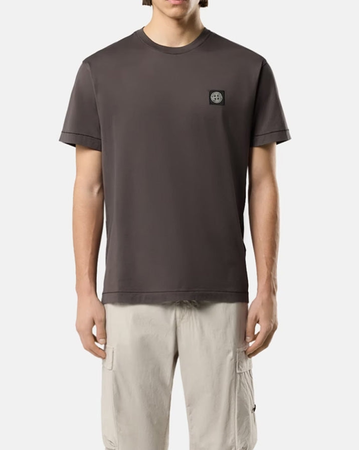Crew Neck Logo Patch T Shirt Stone island оригінал – Купити в Україні – вид ззаду