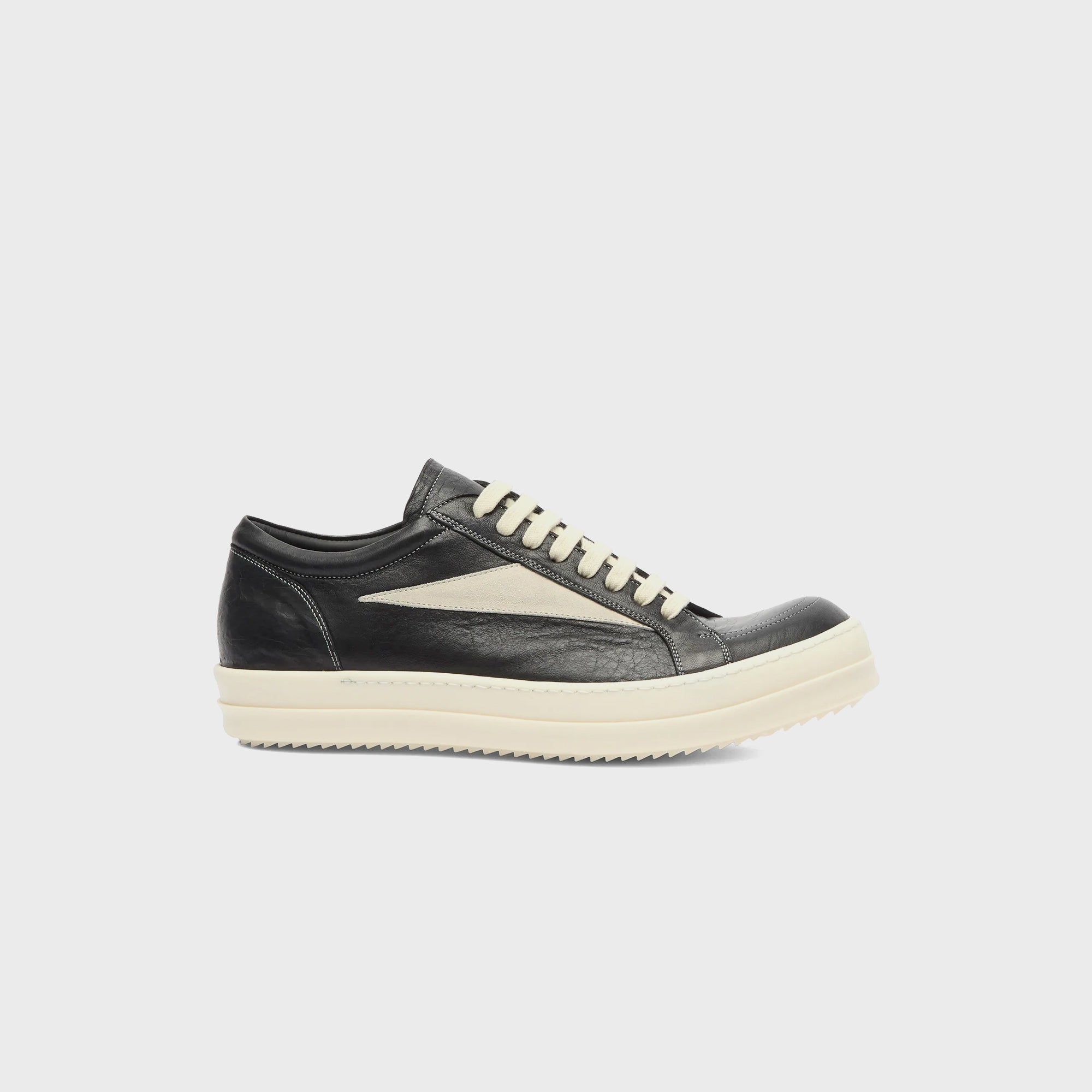 Concordians Vintage Sneaks Pelle Black Rick owens оригінал – Купити в Україні – боковий вид