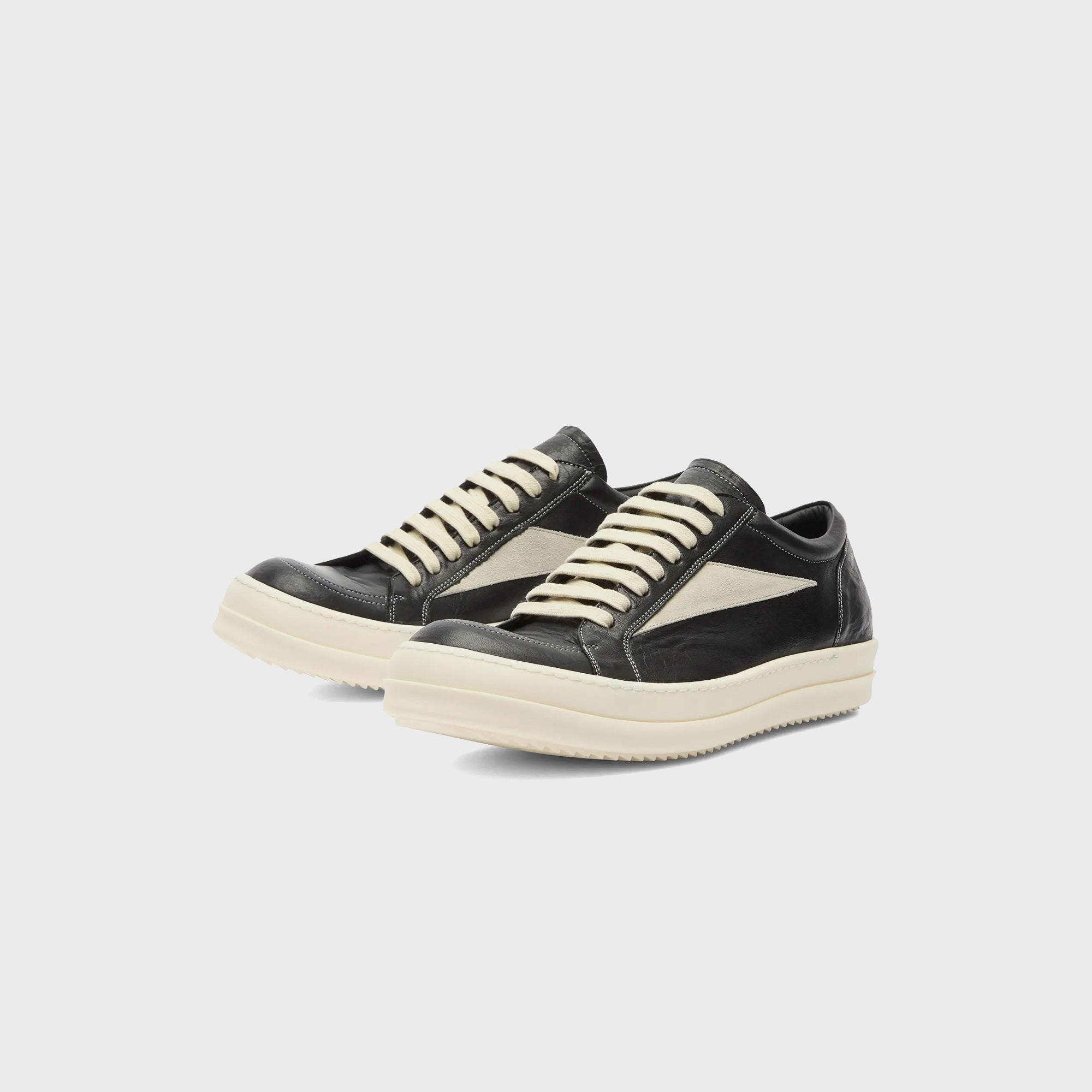 Concordians Vintage Sneaks Pelle Black Rick owens оригінал – Купити в Україні – вид ззаду