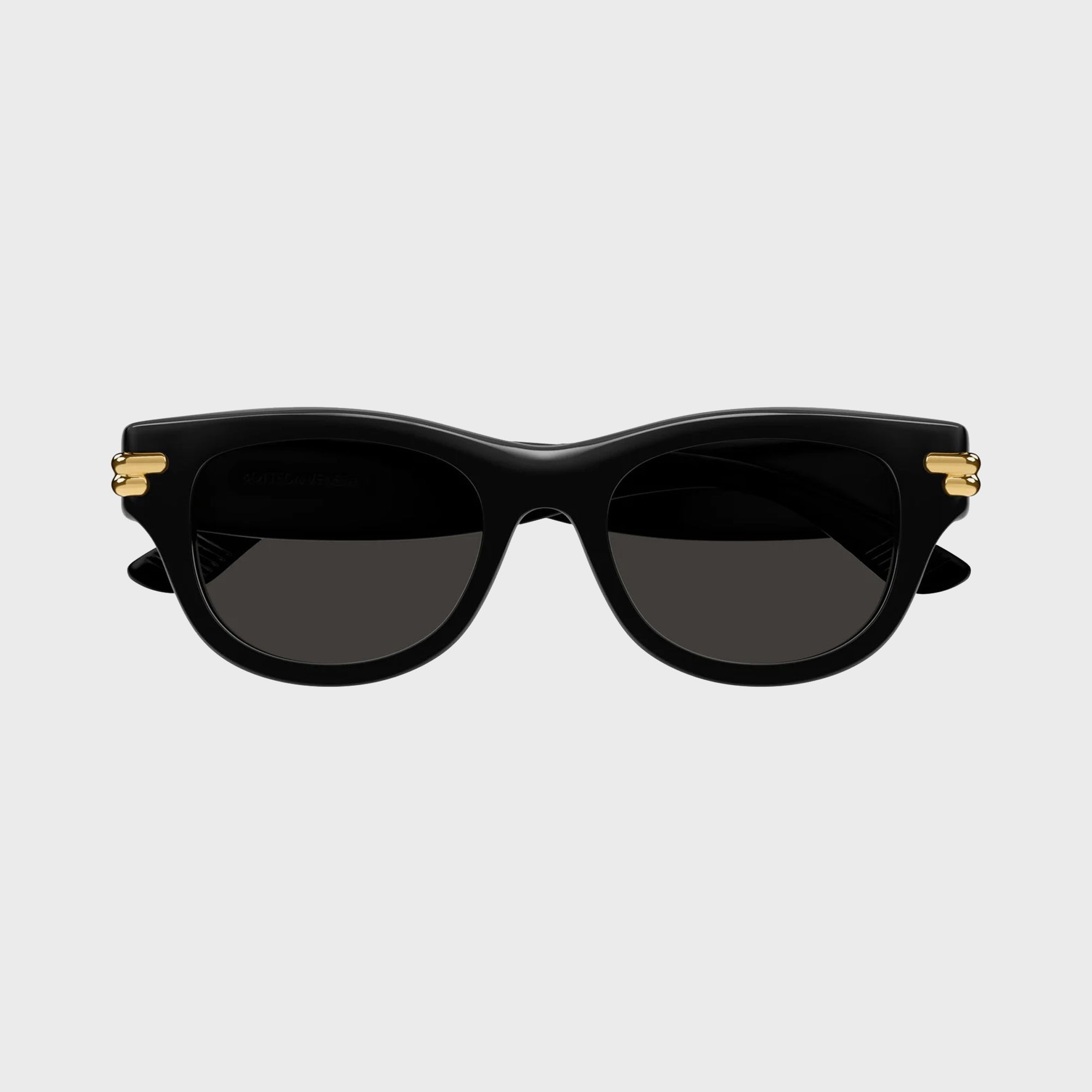 Оригінальна Recycled Acetate Frame Black Bottega veneta – боковий вид