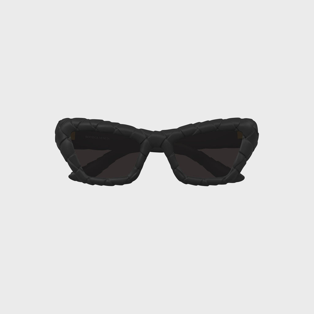 Оригінальна Recycled Acetate Bio Injection Frames Black Bottega veneta – вид ззаду