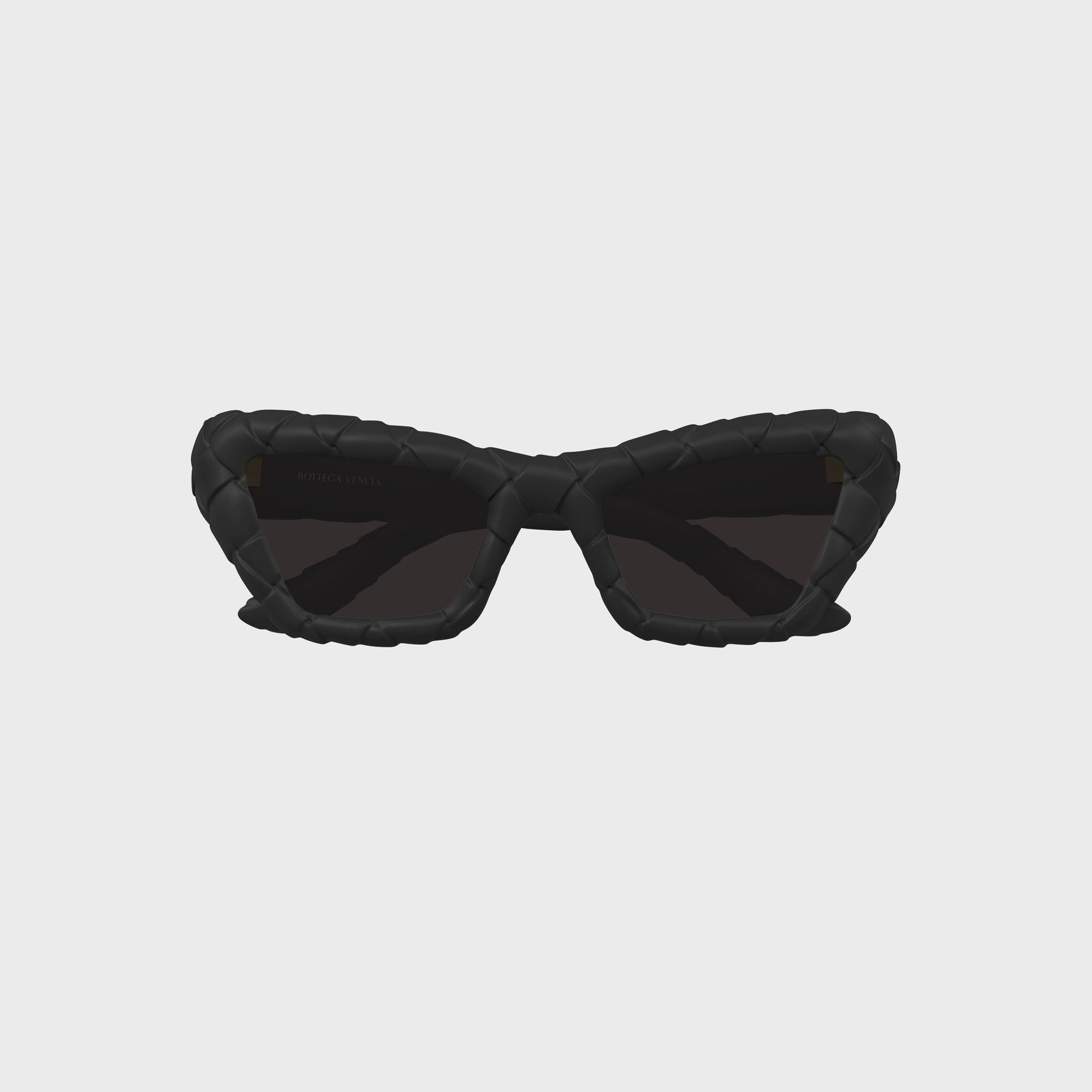 Оригінальна Recycled Acetate Bio Injection Frames Black Bottega veneta – вид ззаду