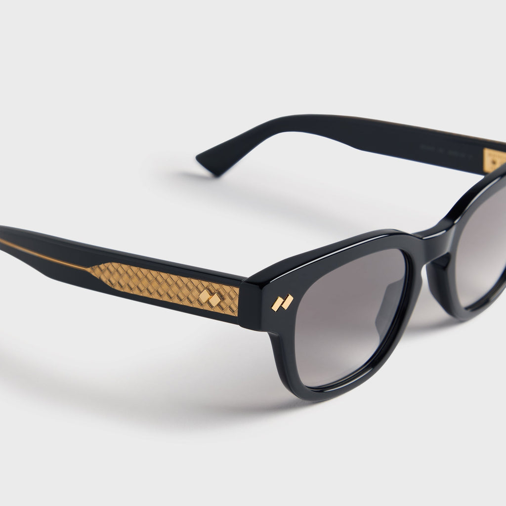 Bv1441s Recycled Acetate Sunglasses Black Bottega veneta оригінал – Купити в Україні – вид ззаду