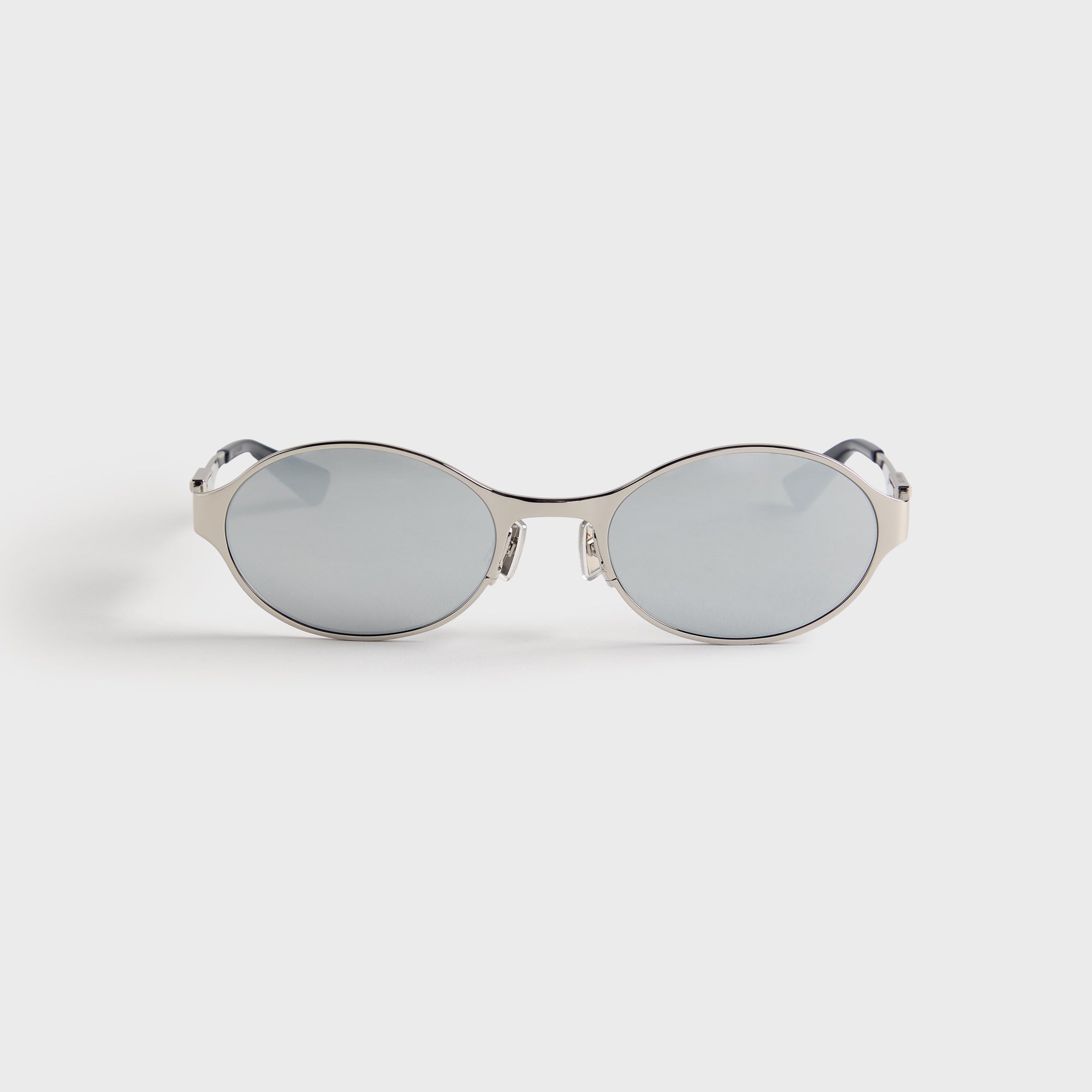 Оригінальна Bv1456s Metal Sunglasses Silver Bottega veneta – боковий вид