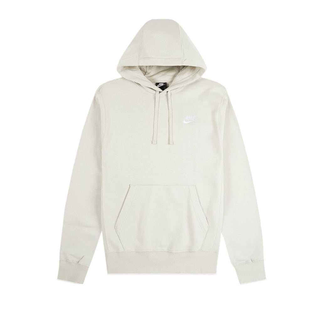 Оригінальна Mens Sportswear Club Fleece Hoodie Light Bone Nike – боковий вид