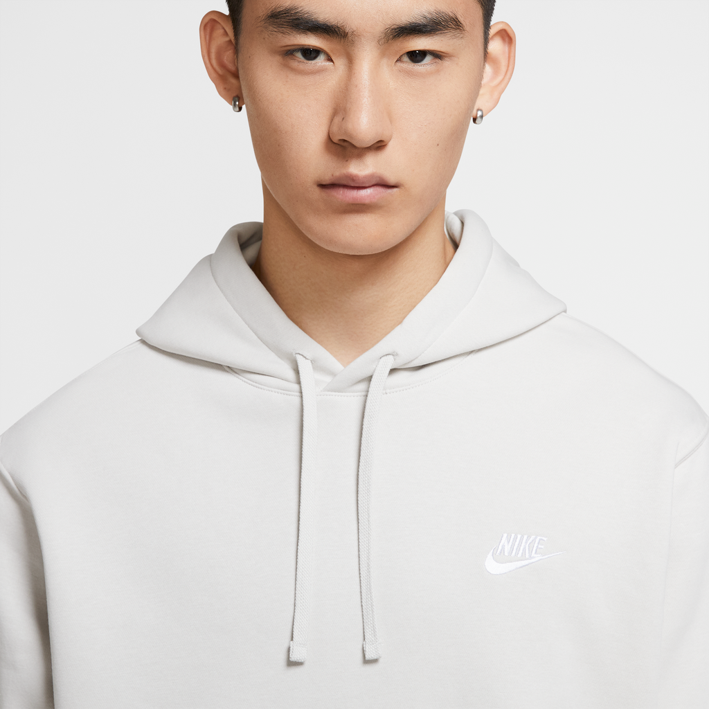 Оригінальна Mens Sportswear Club Fleece Hoodie Light Bone Nike – збільшений вид