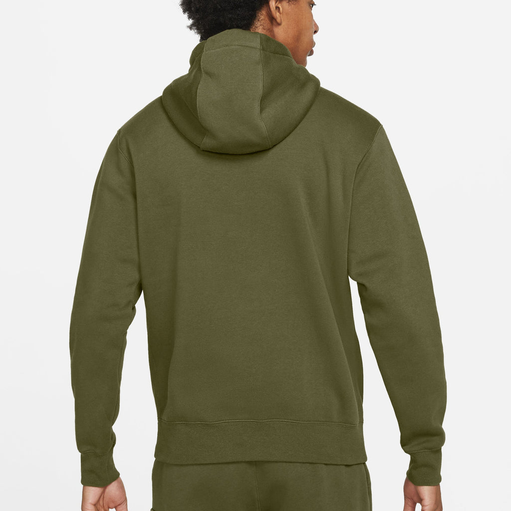 Mens Sportswear Club Fleece Hoodie Rough Green Nike оригінал – Купити в Україні – детальний вид