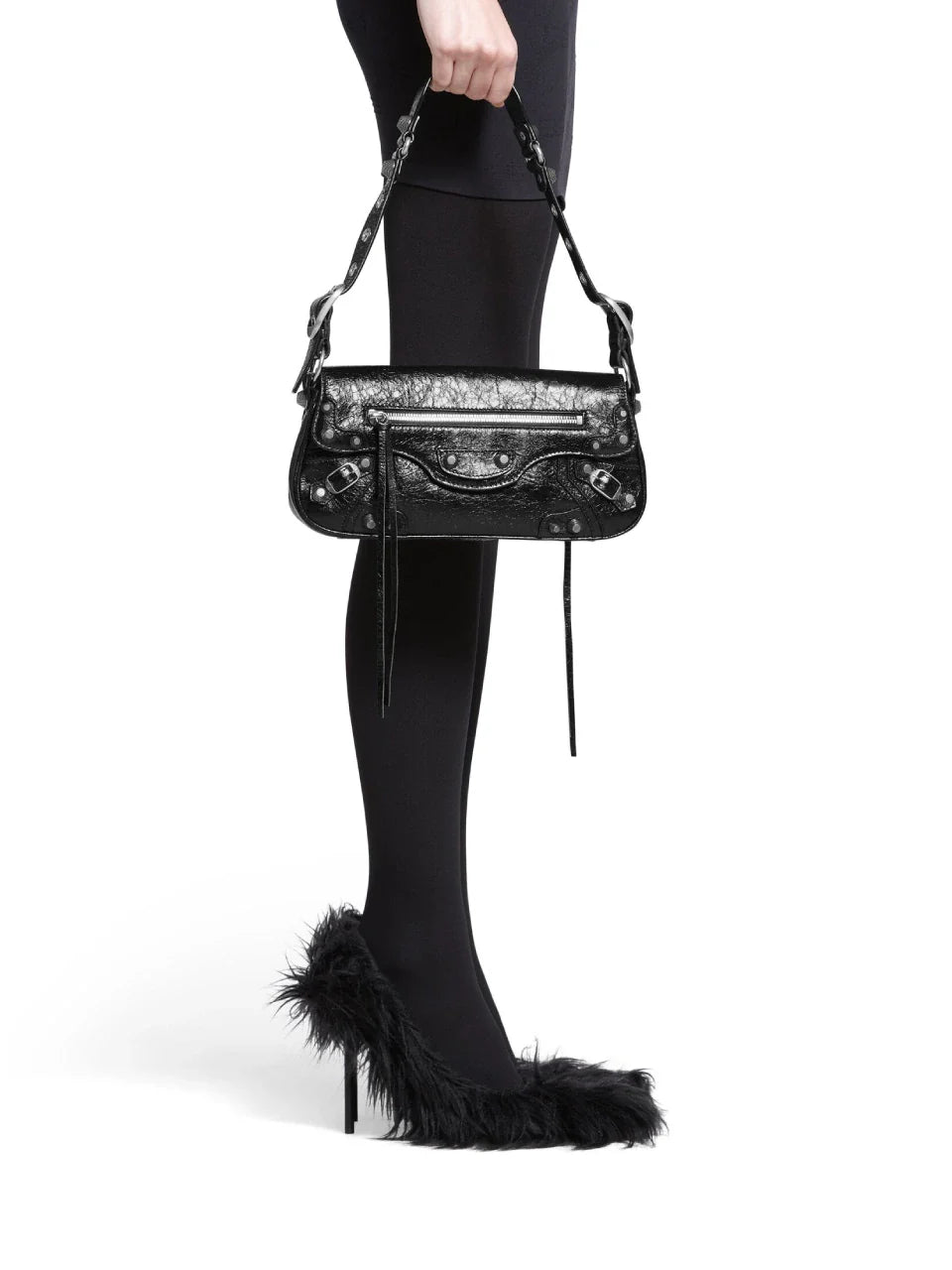 Оригінальна Le Cagole S Shoulder Bag Balenciaga – боковий вид