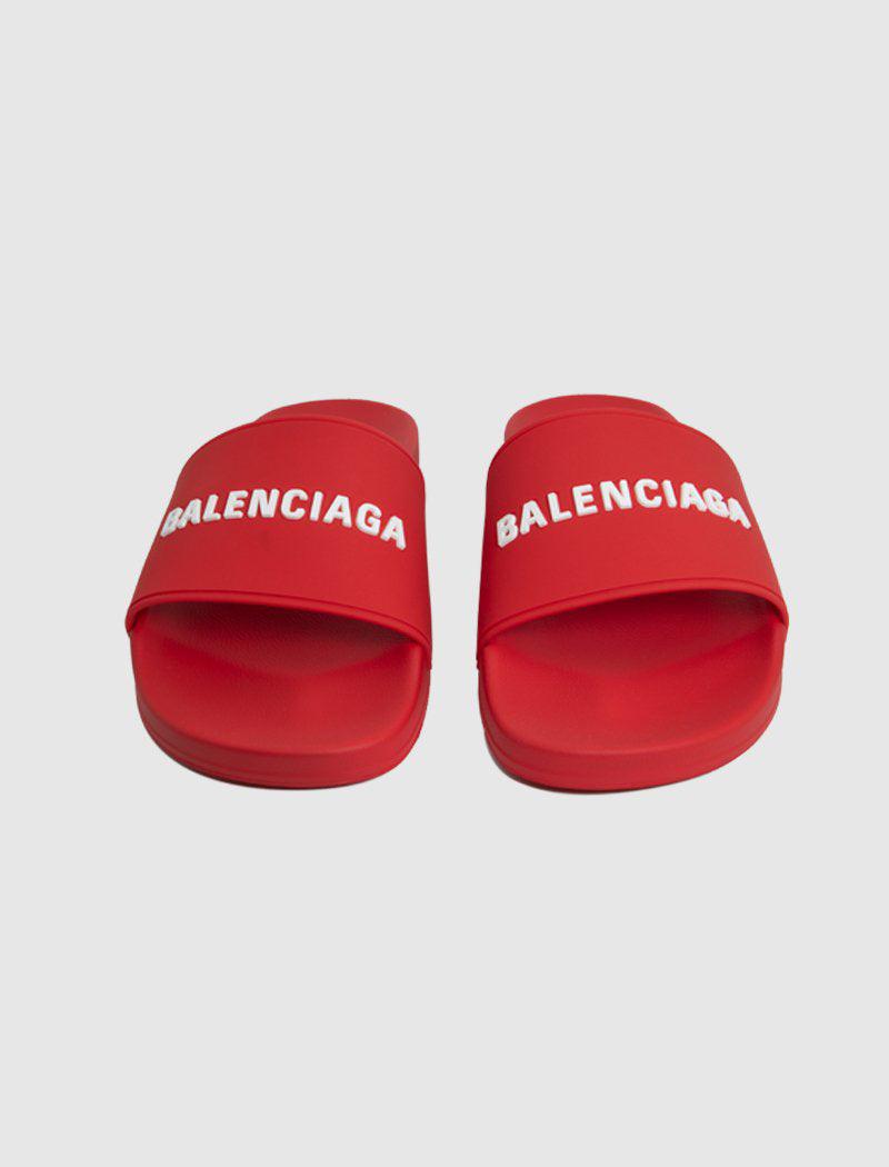 Оригінальна Pool Slide Balenciaga – детальний вид