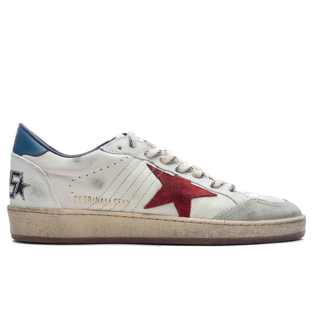 Ball Star Nappa Upper Suede Star Golden goose оригінал – Купити в Україні – боковий вид
