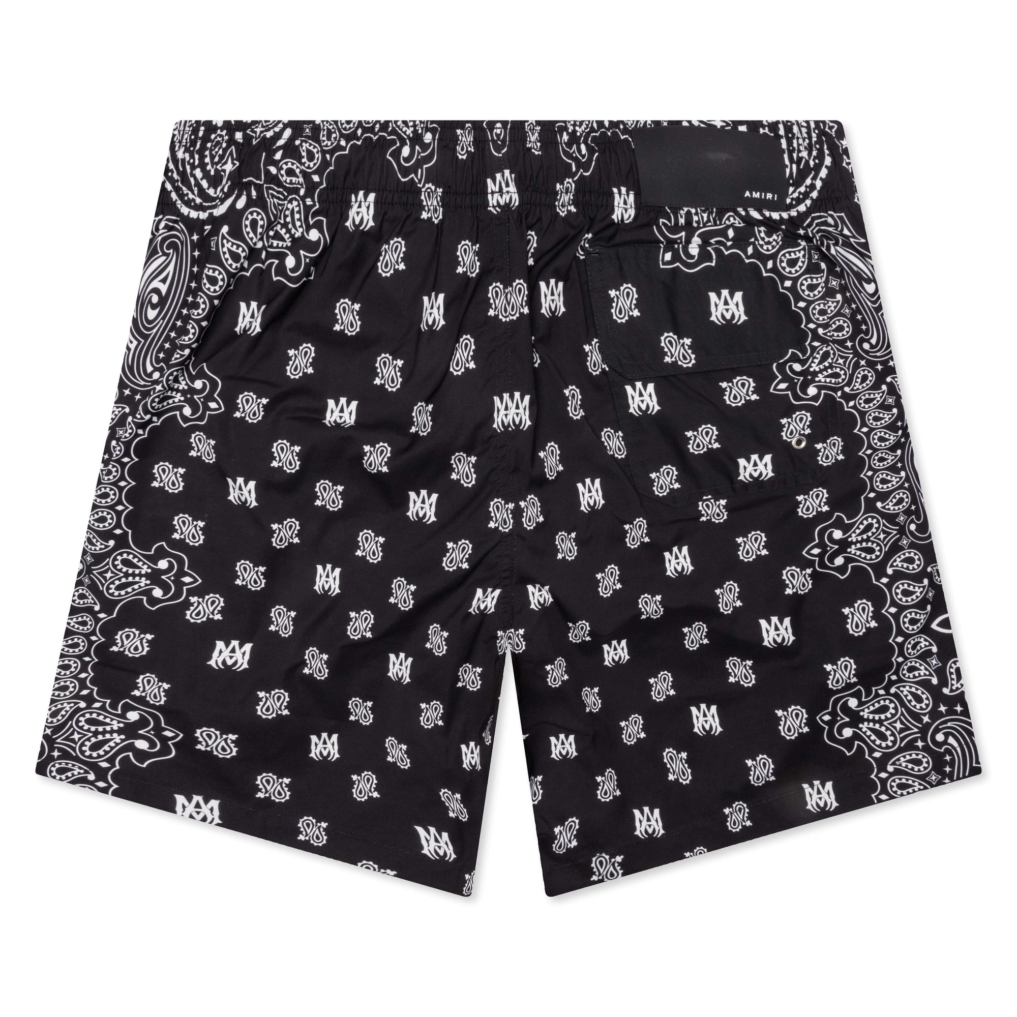 Bandana Paisley Swim Trunk Amiri – Гарантія оригінальності – вид ззаду