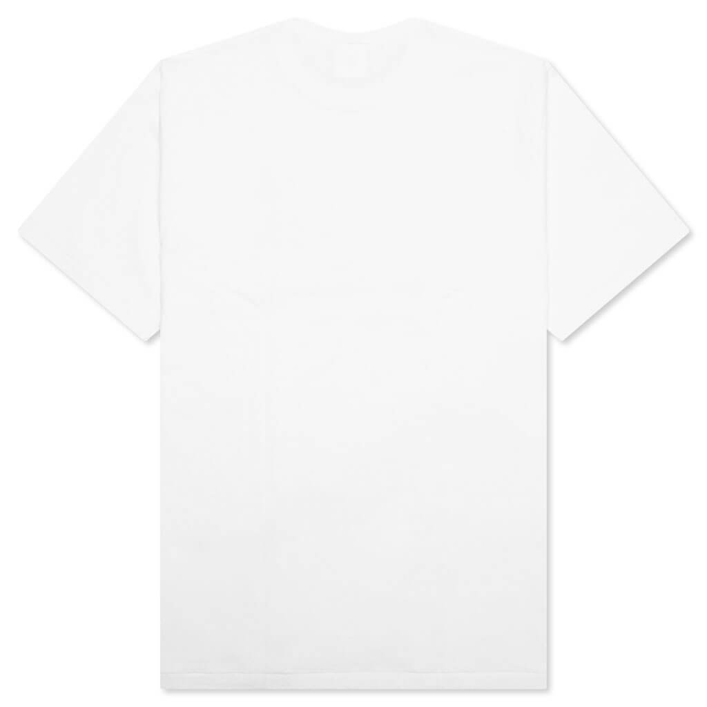 Оригінальна Camp Tee White A bathing ape – вид ззаду