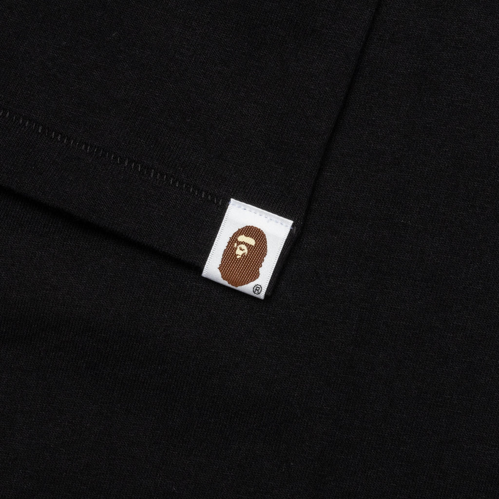 Check Big Ape Head Tee Black A bathing ape – Гарантія оригінальності – збільшений вид