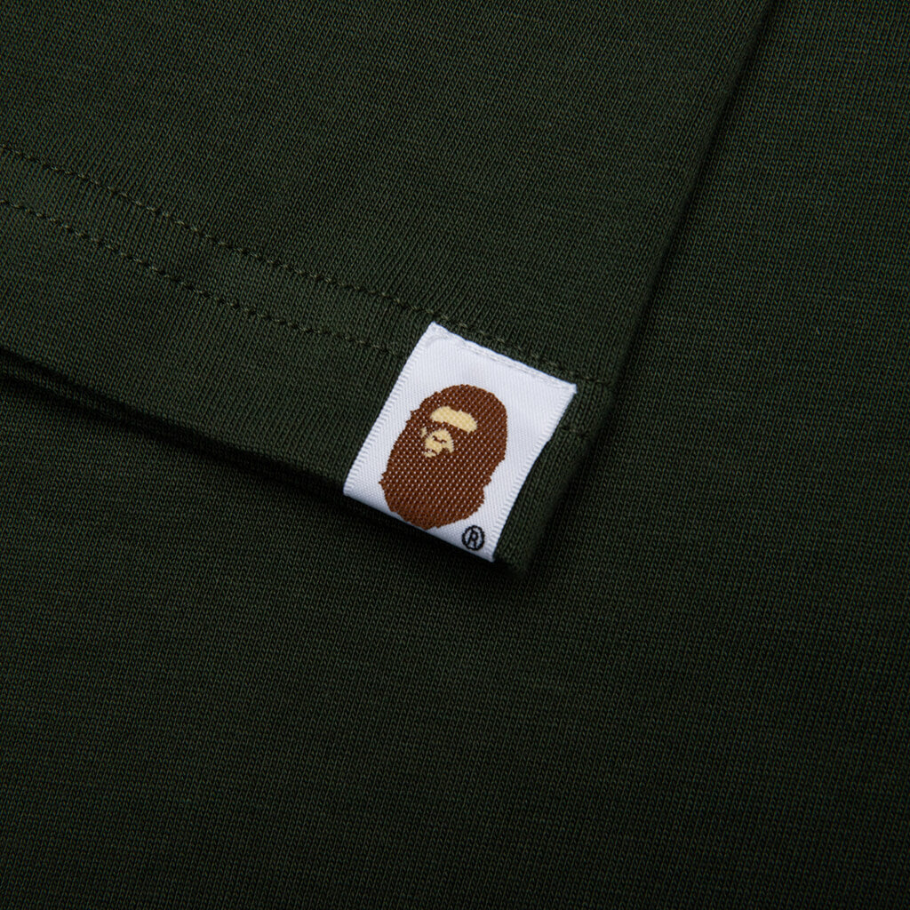 Оригінальна College Graphic Tee Green A bathing ape – збільшений вид
