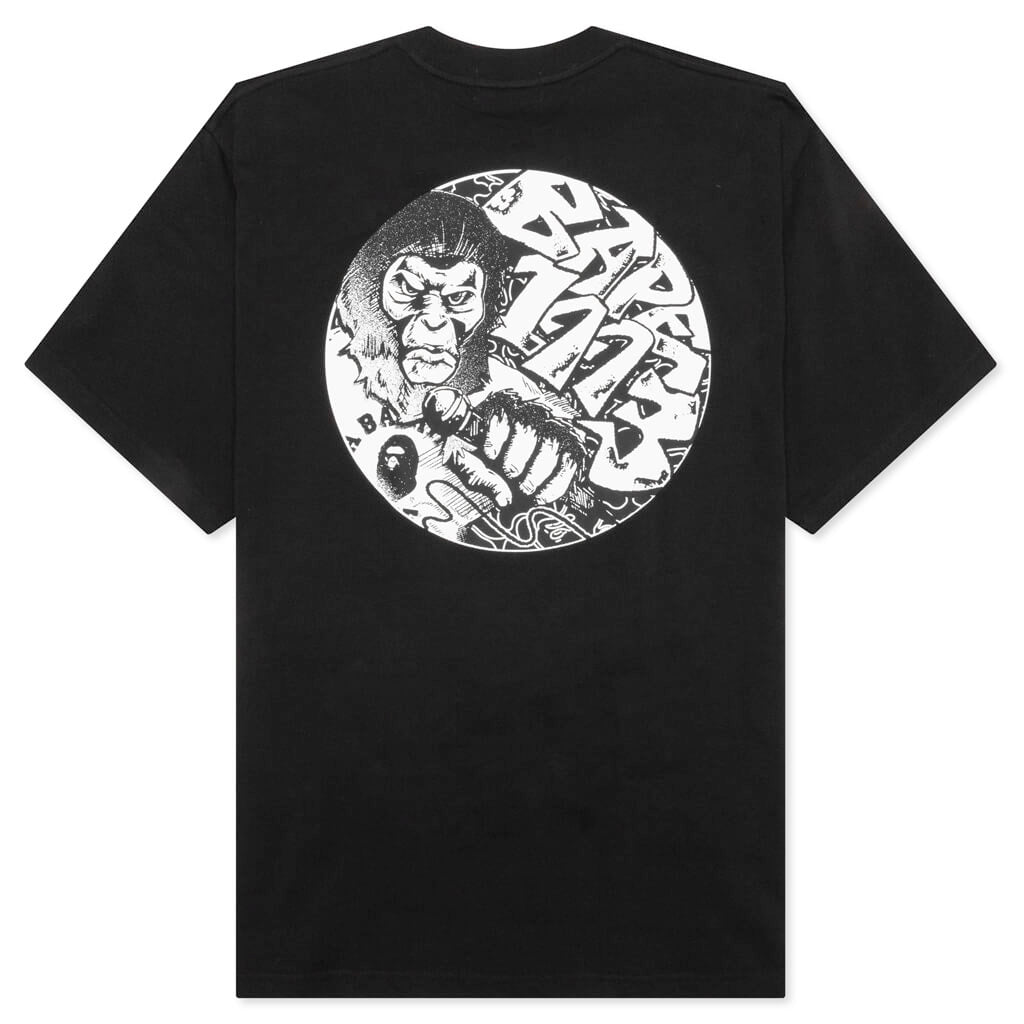 Comics Graphic Tee Black A bathing ape оригінал – Купити в Україні – вид ззаду