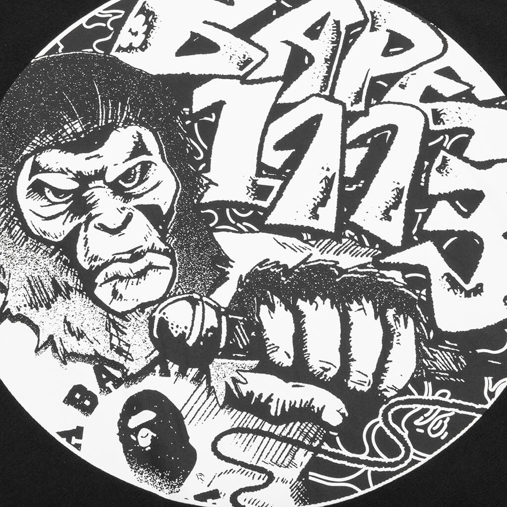 Comics Graphic Tee Black A bathing ape оригінал – Купити в Україні – збільшений вид