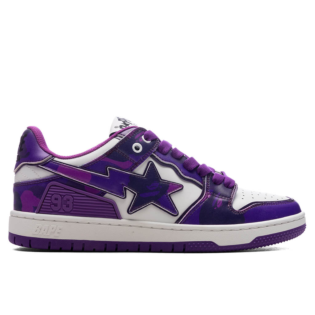 Sk8 Sta #1 M2 Purple A bathing ape оригінал – Купити в Україні – боковий вид