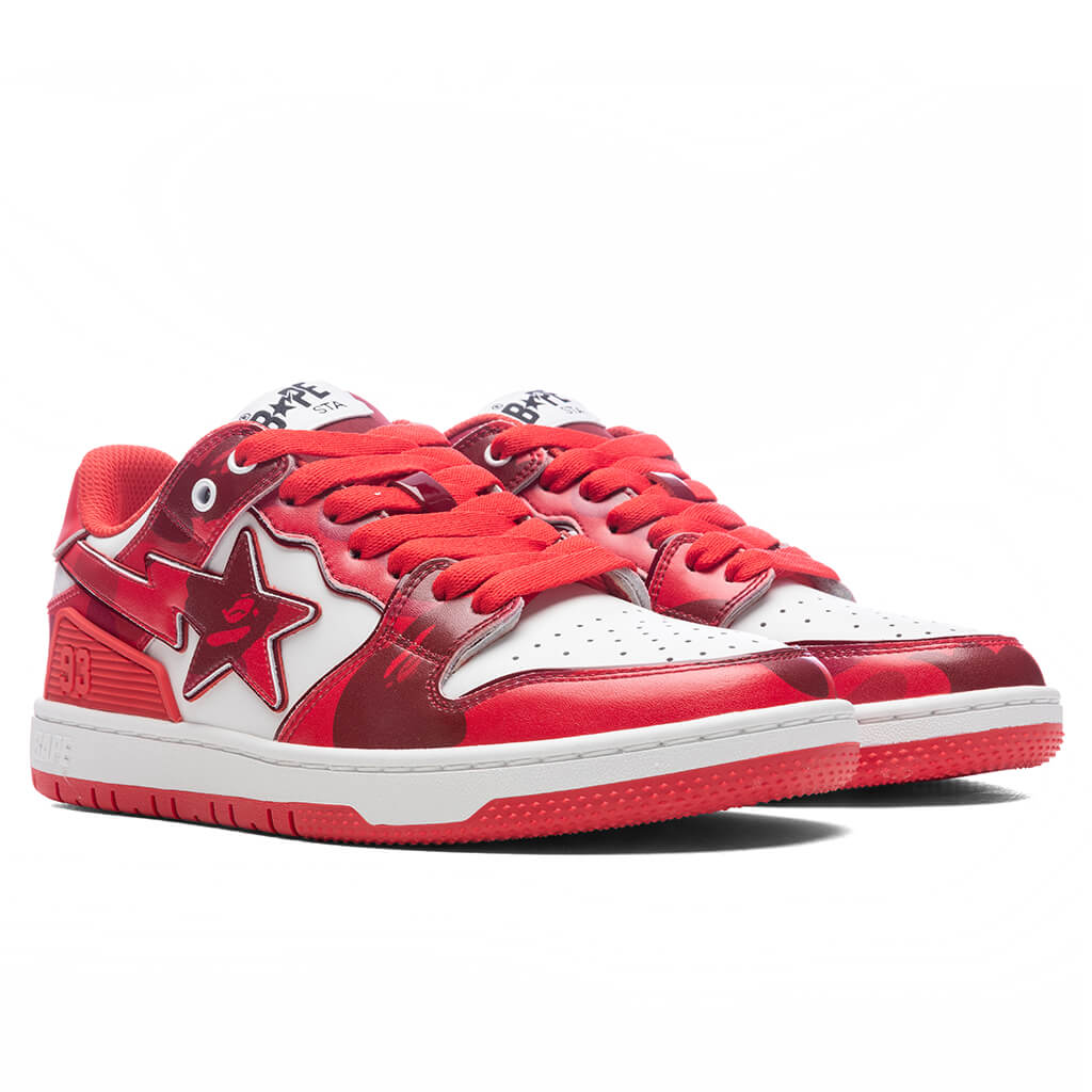 Sk8 Sta #1 M2 Red A bathing ape оригінал – Купити в Україні – вид ззаду