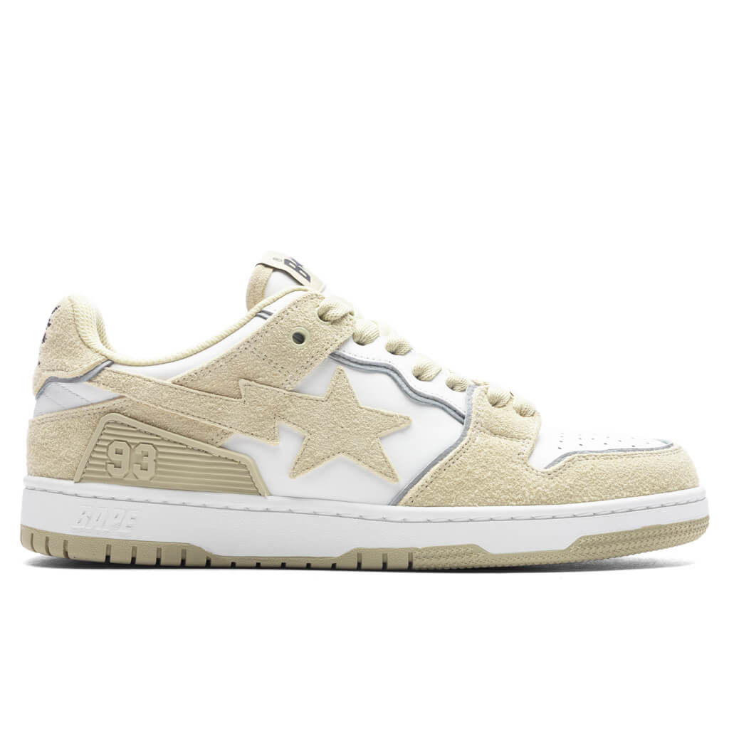 Sk8 Sta #3 M1 Beige A bathing ape оригінал – Купити в Україні – боковий вид