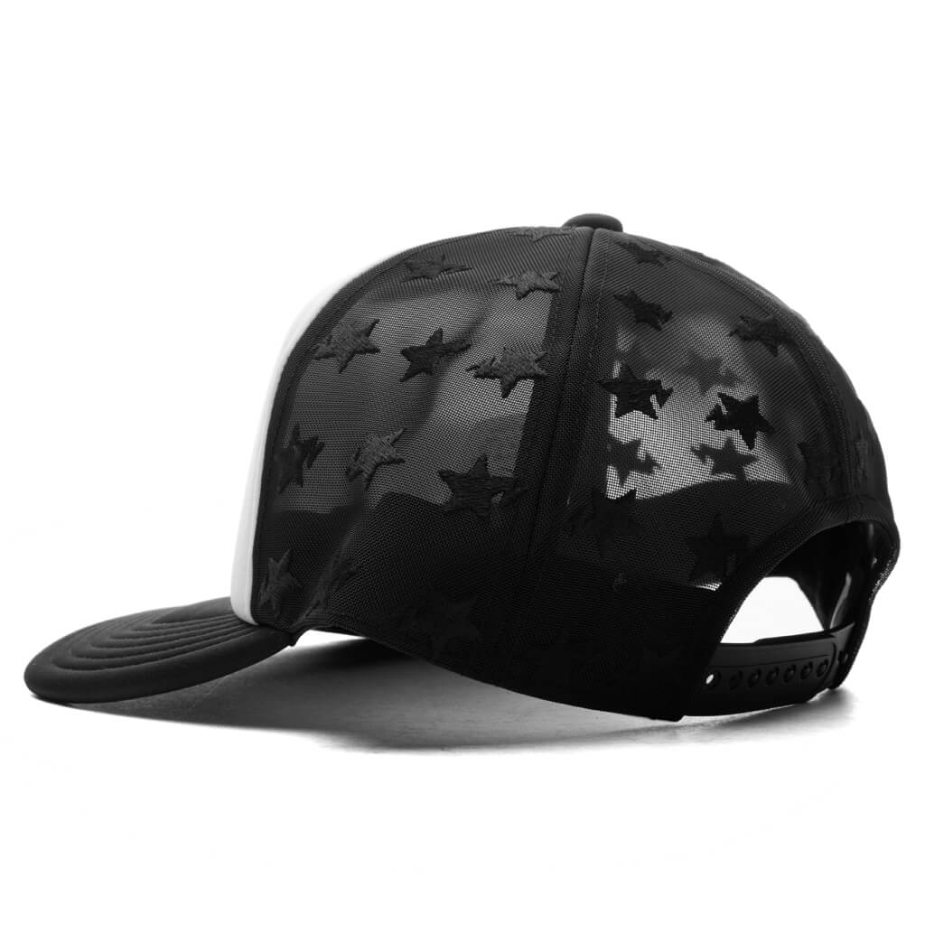Sta Mesh Cap Black A bathing ape – Гарантія оригінальності – збільшений вид