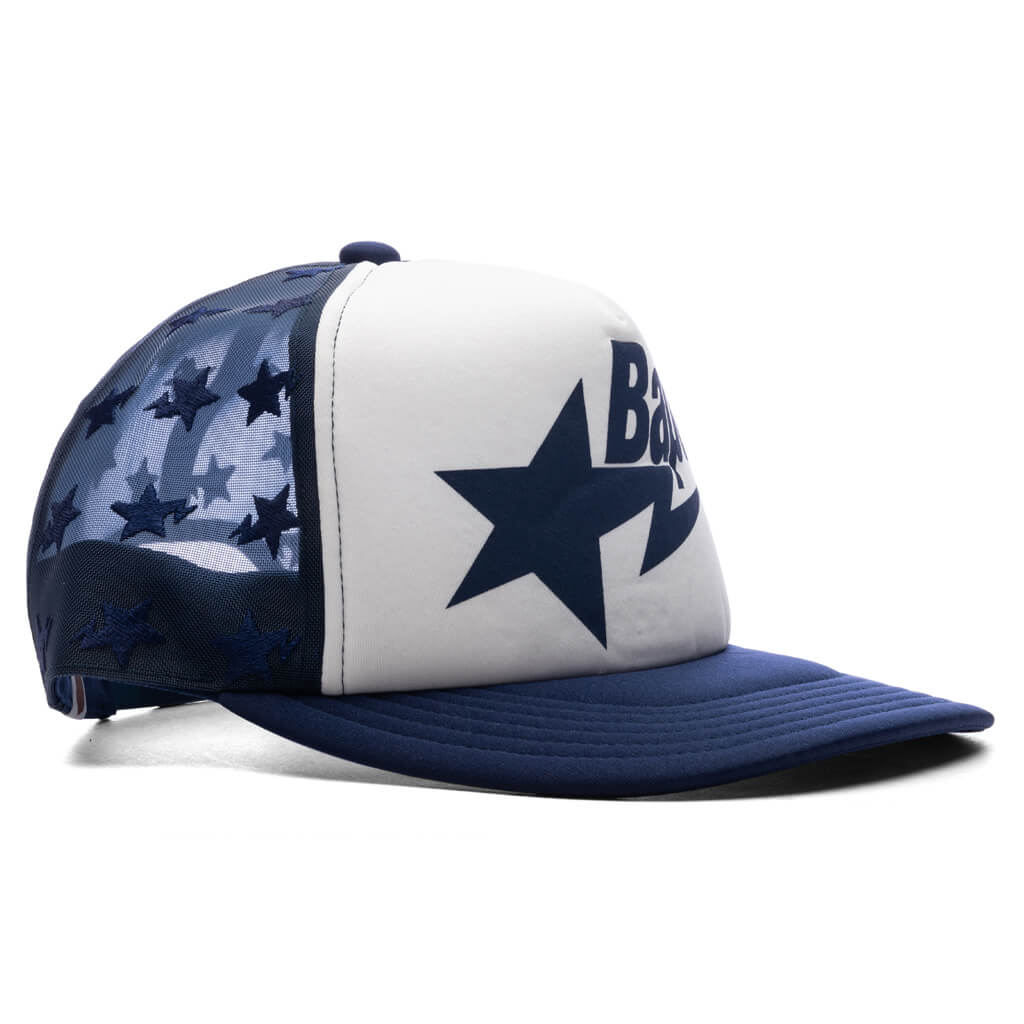 Оригінальна Sta Mesh Cap Navy A bathing ape – детальний вид