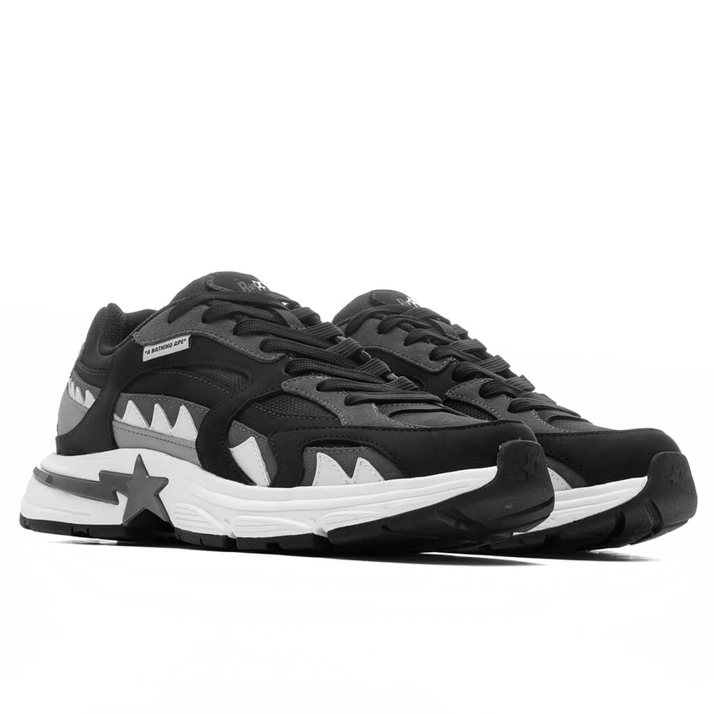 Оригінальна Shark Sta #1 M2 Black A bathing ape – вид ззаду