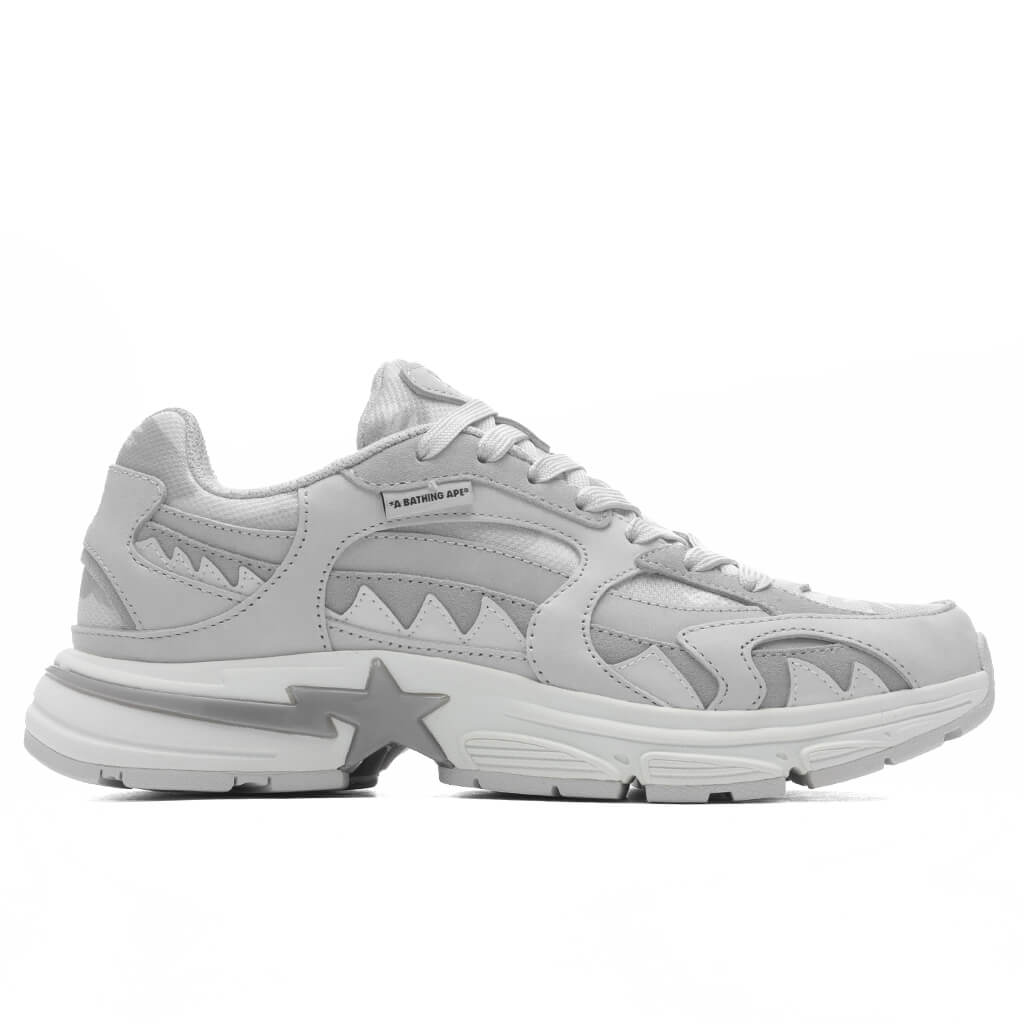 Оригінальна Shark Sta #1 M2 White A bathing ape – боковий вид