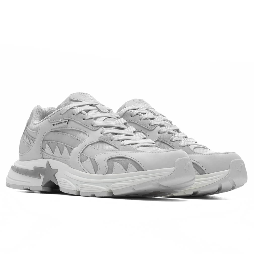 Оригінальна Shark Sta #1 M2 White A bathing ape – вид ззаду