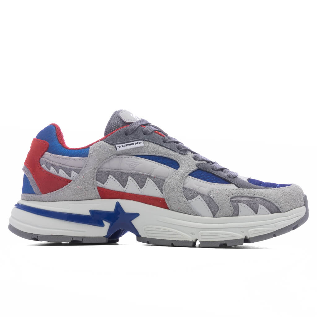 Shark Sta #2 M2 Blue A bathing ape – Гарантія оригінальності – боковий вид