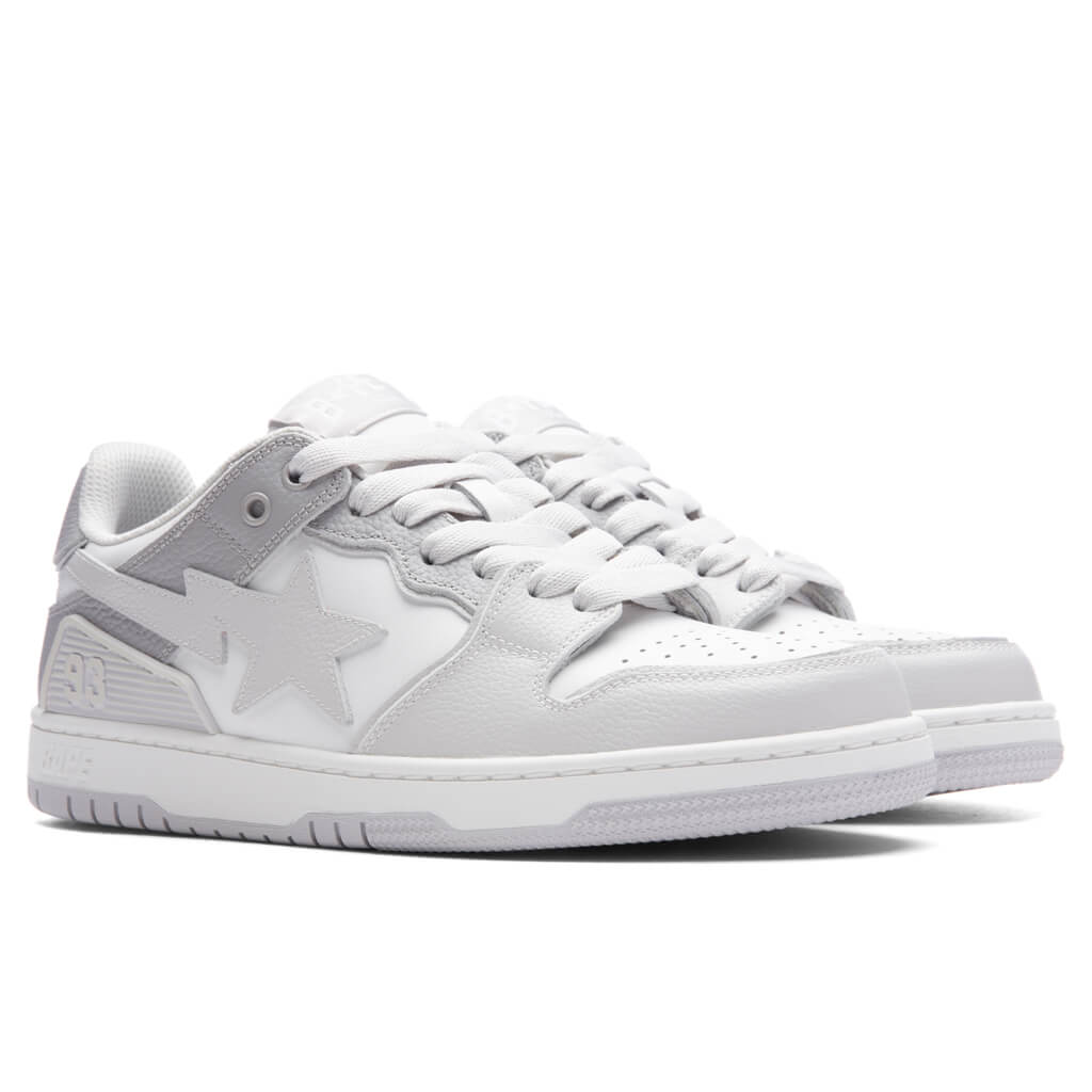 Sk8 Sta #5 M1 White A bathing ape – Гарантія оригінальності – вид ззаду