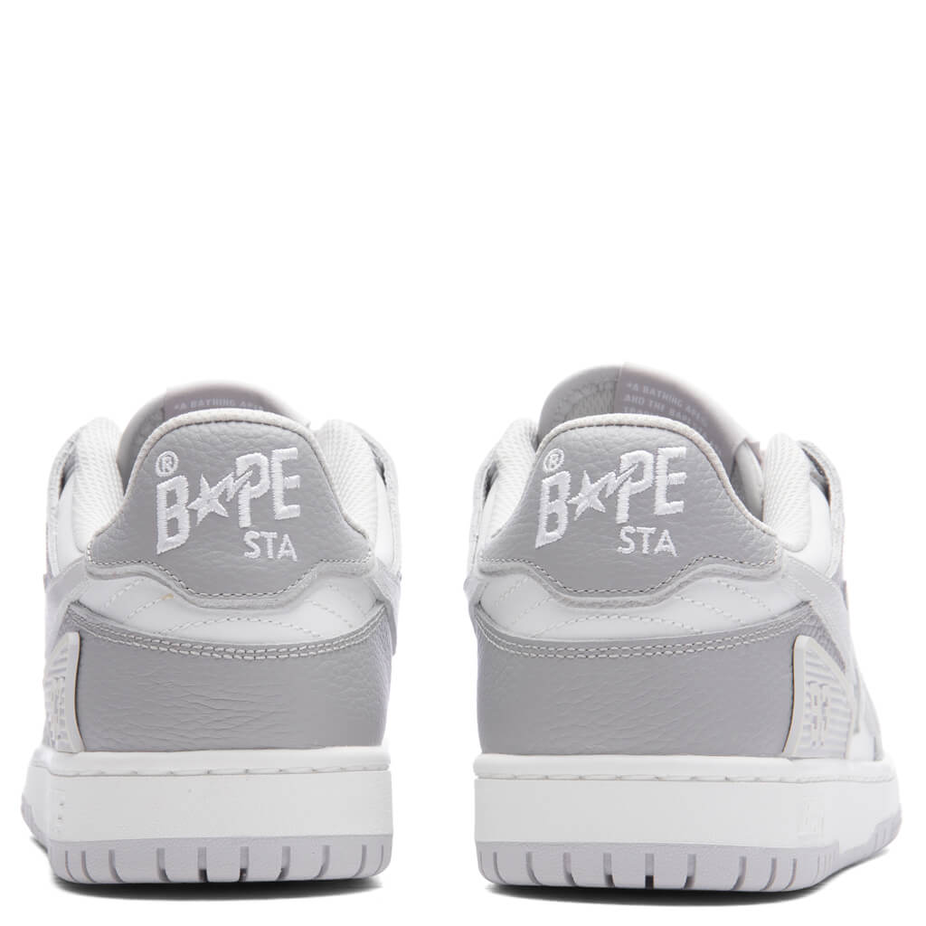 Sk8 Sta #5 M1 White A bathing ape – Гарантія оригінальності – збільшений вид