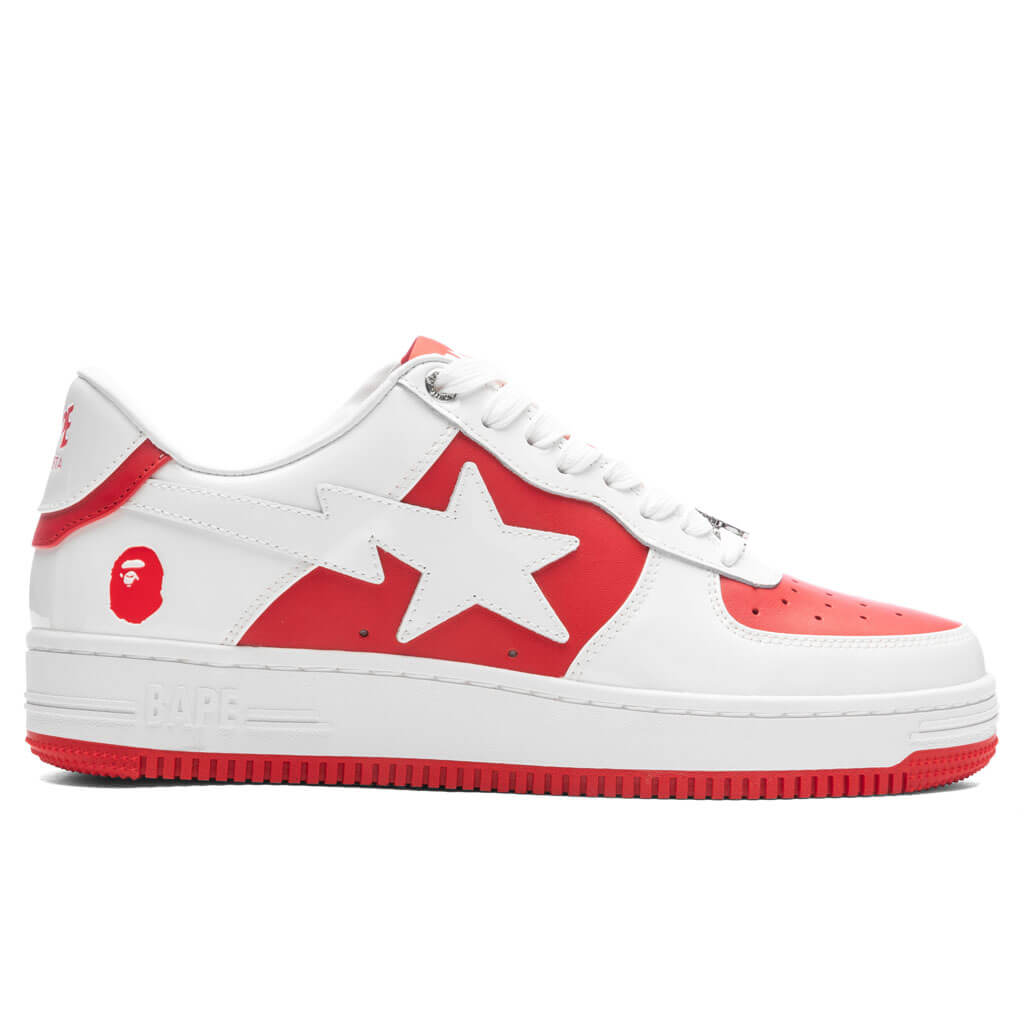 Sta #6 Red A bathing ape – Гарантія оригінальності – боковий вид