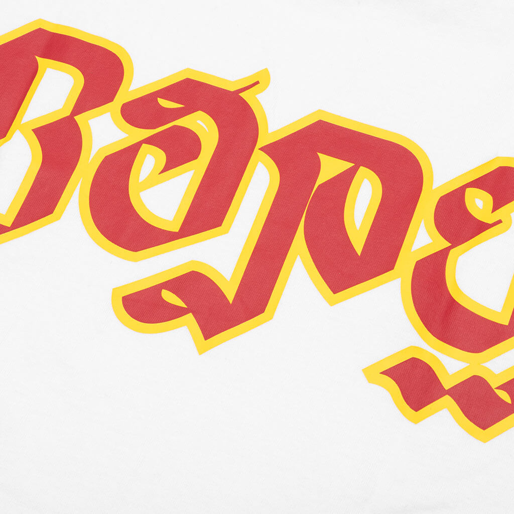 Tiger Tee White A bathing ape – Гарантія оригінальності – збільшений вид