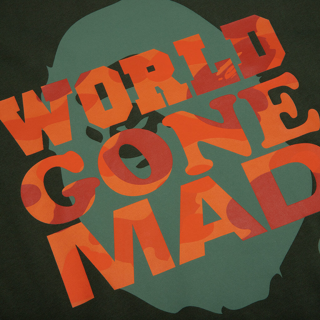 Wgm Tee Green A bathing ape – Гарантія оригінальності – детальний вид
