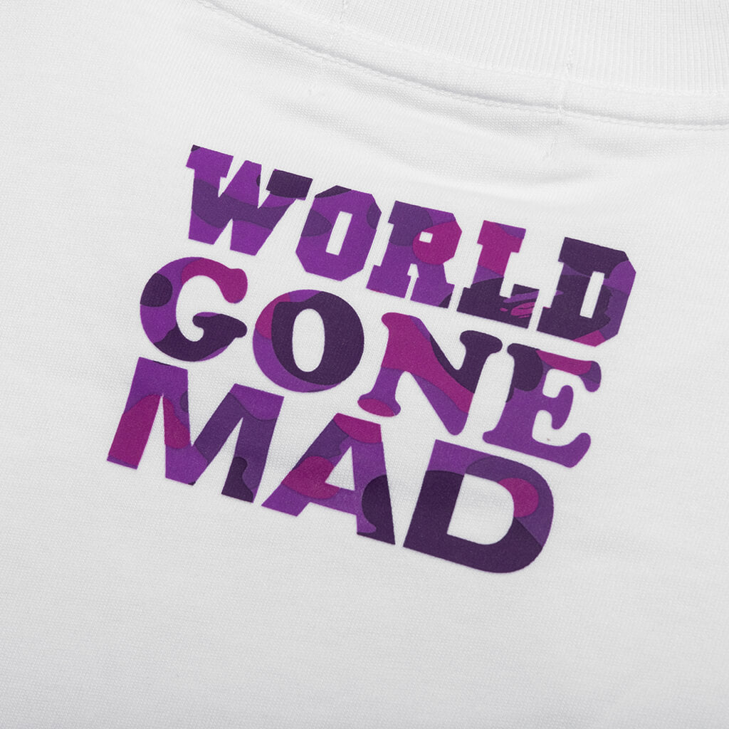 Wgm Tee White A bathing ape – Гарантія оригінальності – збільшений вид