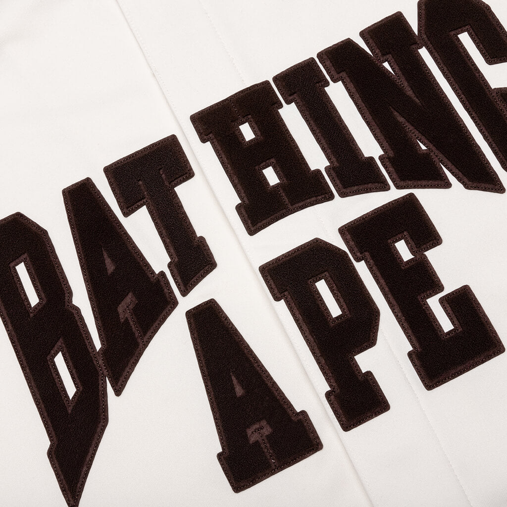 Baseball Jersey S A bathing ape – Гарантія оригінальності – детальний вид