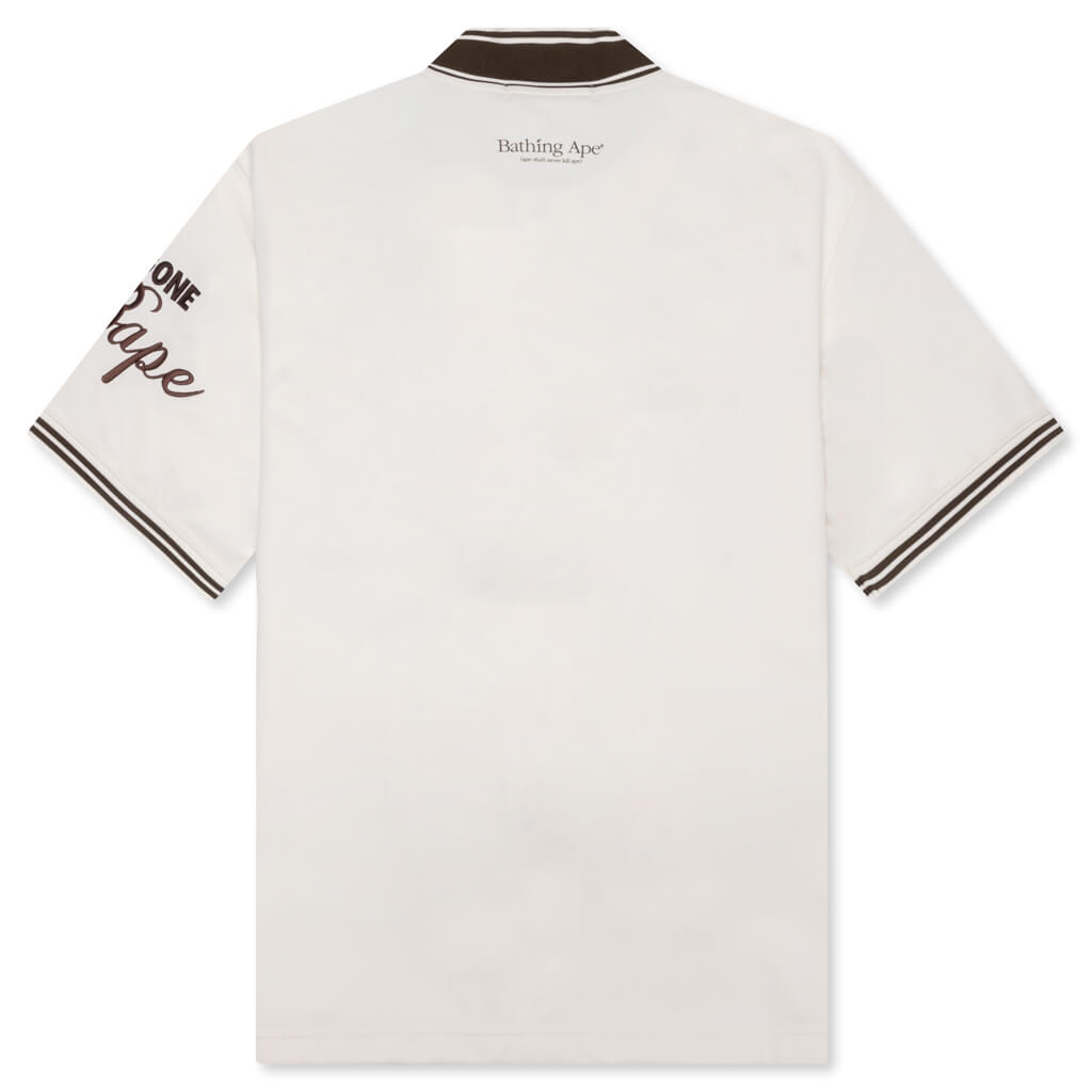 Baseball Jersey S A bathing ape – Гарантія оригінальності – вид ззаду