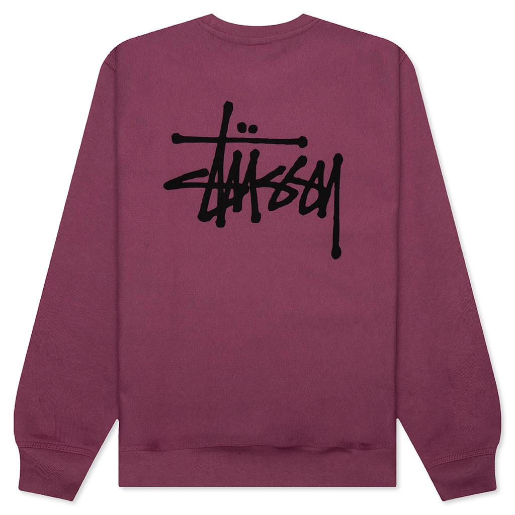 Basic Stussy Crew Stussy – Гарантія оригінальності – вид ззаду