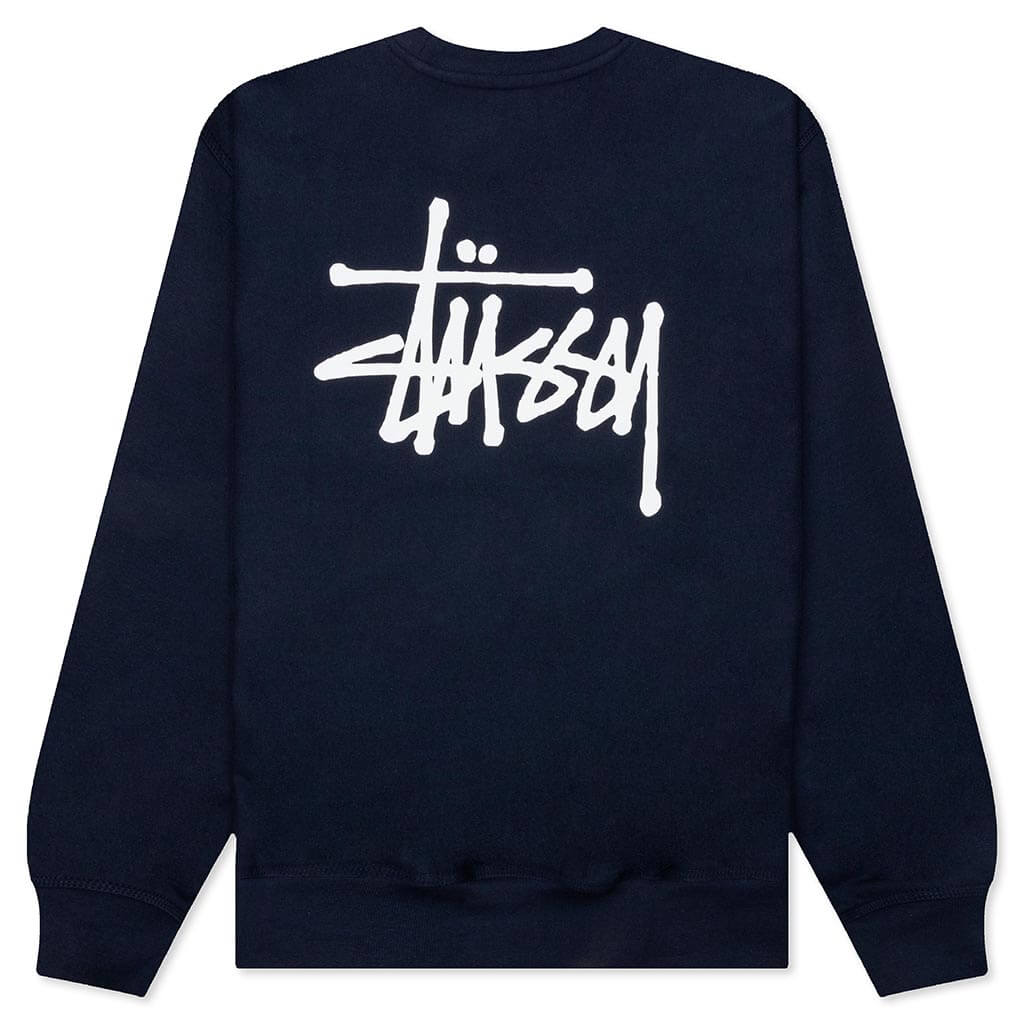 Basic Stussy Crew Stussy – Гарантія оригінальності – вид ззаду