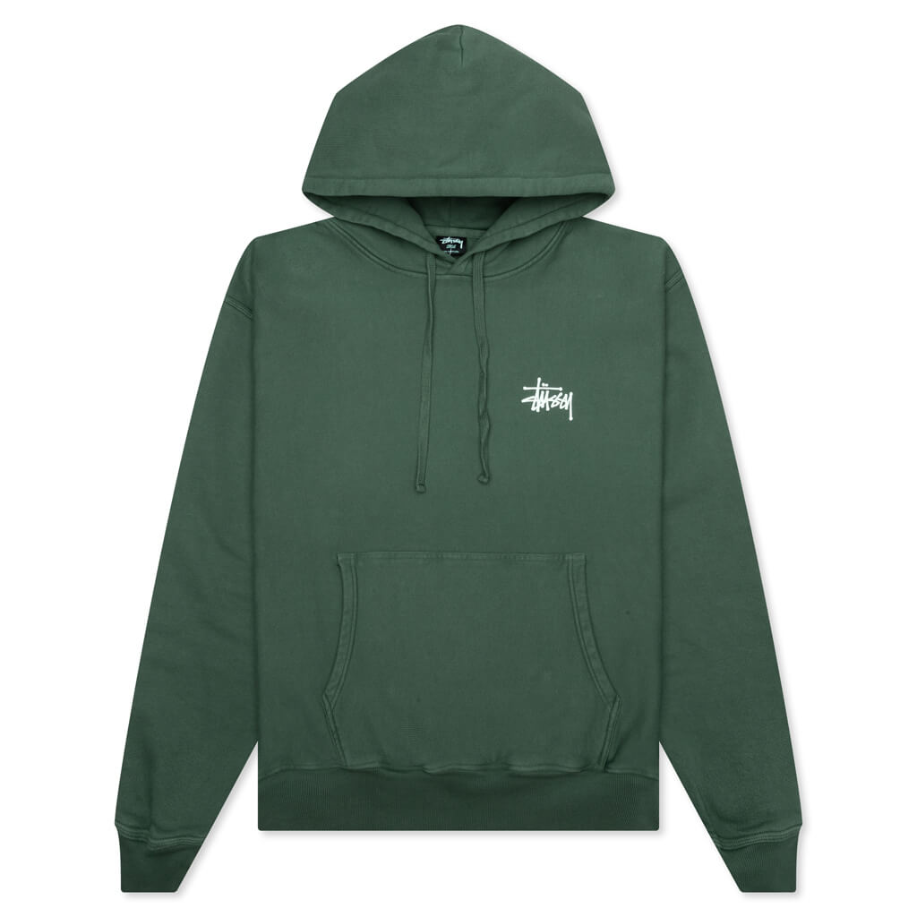 Basic Stussy Pigment Dyed Hoodie Stussy оригінал – Купити в Україні – боковий вид