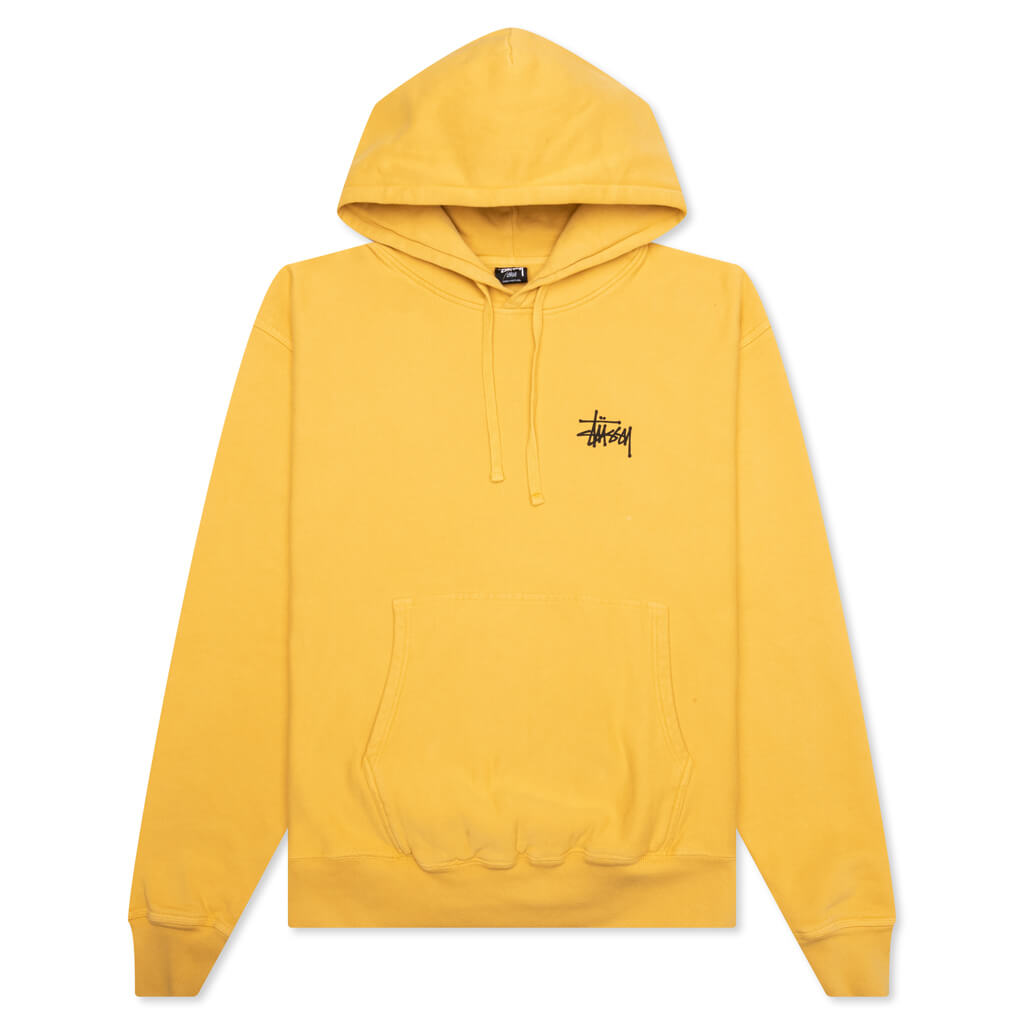 Basic Stussy Pigment Dyed Hoodie Stussy оригінал – Купити в Україні – боковий вид