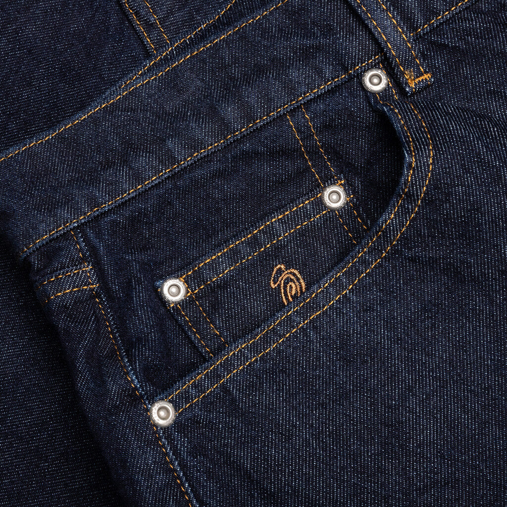 Big Ol Denim Shorts Rinsed Indigo Stussy оригінал – Купити в Україні – збільшений вид