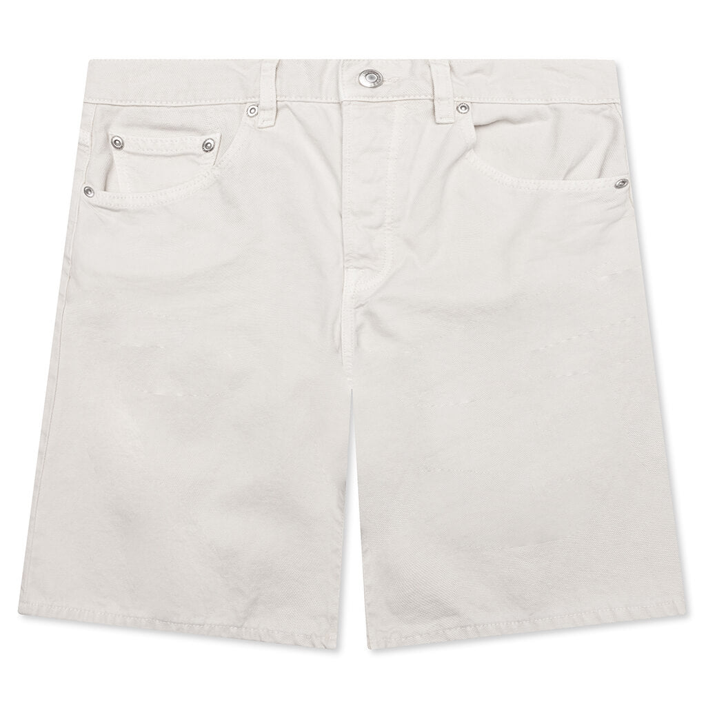 Оригінальна Big Ol Shorts Washed Canvas Stussy – боковий вид