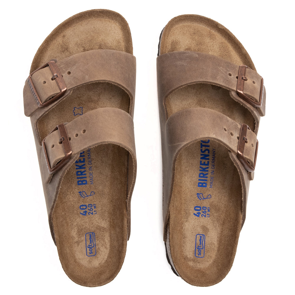 Wide Arizona Soft Footbed Birkenstock – Гарантія оригінальності – вид ззаду