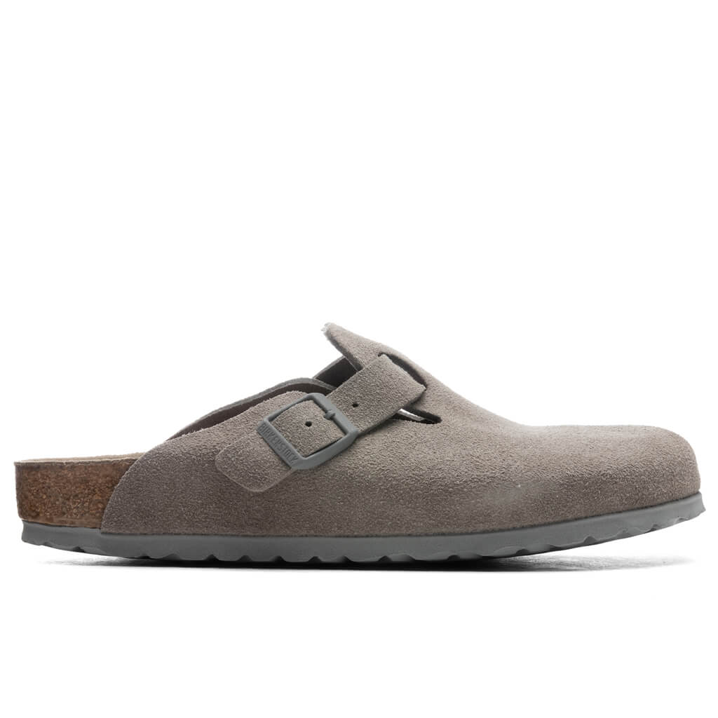 Оригінальна Womens Narrow Boston Soft Footbed Birkenstock – боковий вид