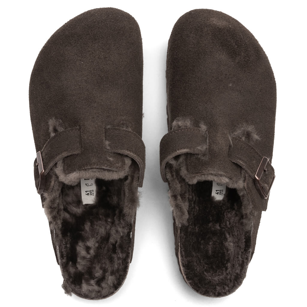 Wide Boston Shearling Birkenstock – Гарантія оригінальності – вид ззаду - BIRKENSTOCK