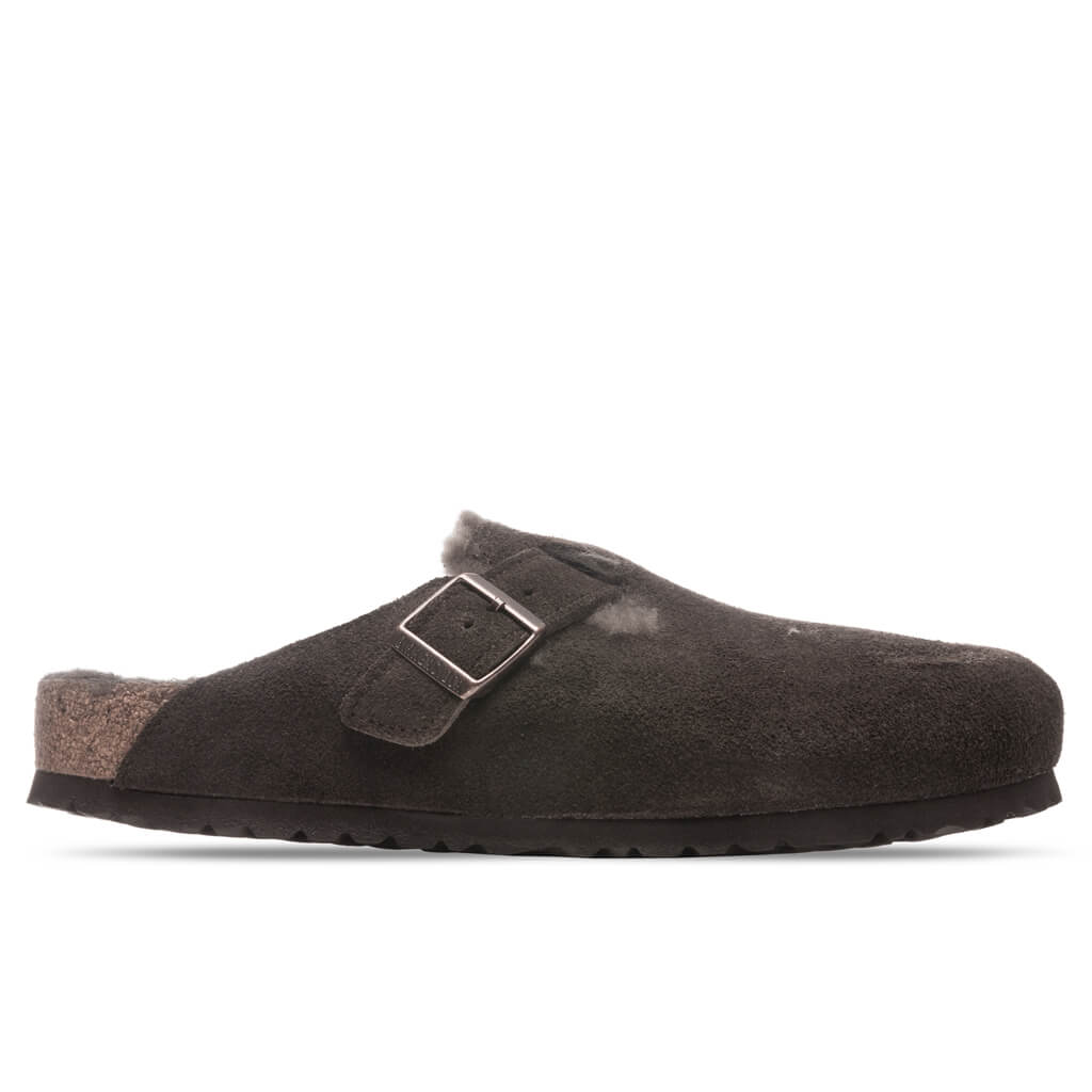 Wide Boston Shearling Birkenstock – Гарантія оригінальності – боковий вид - BIRKENSTOCK
