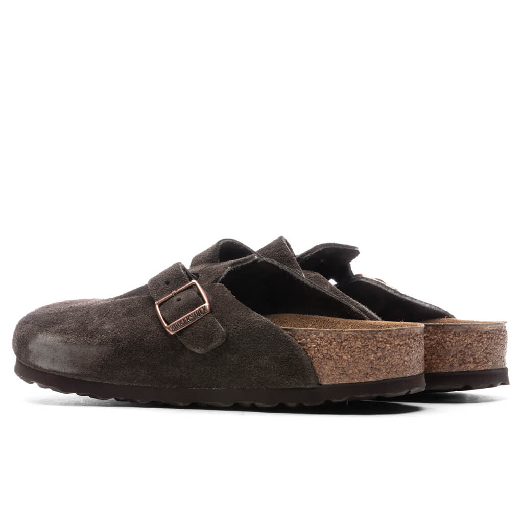 Wide Boston Soft Footbed Suede Birkenstock оригінал – Купити в Україні – збільшений вид