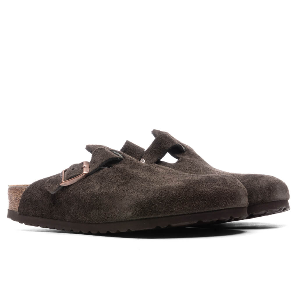 Wide Boston Soft Footbed Suede Birkenstock оригінал – Купити в Україні – детальний вид - BIRKENSTOCK