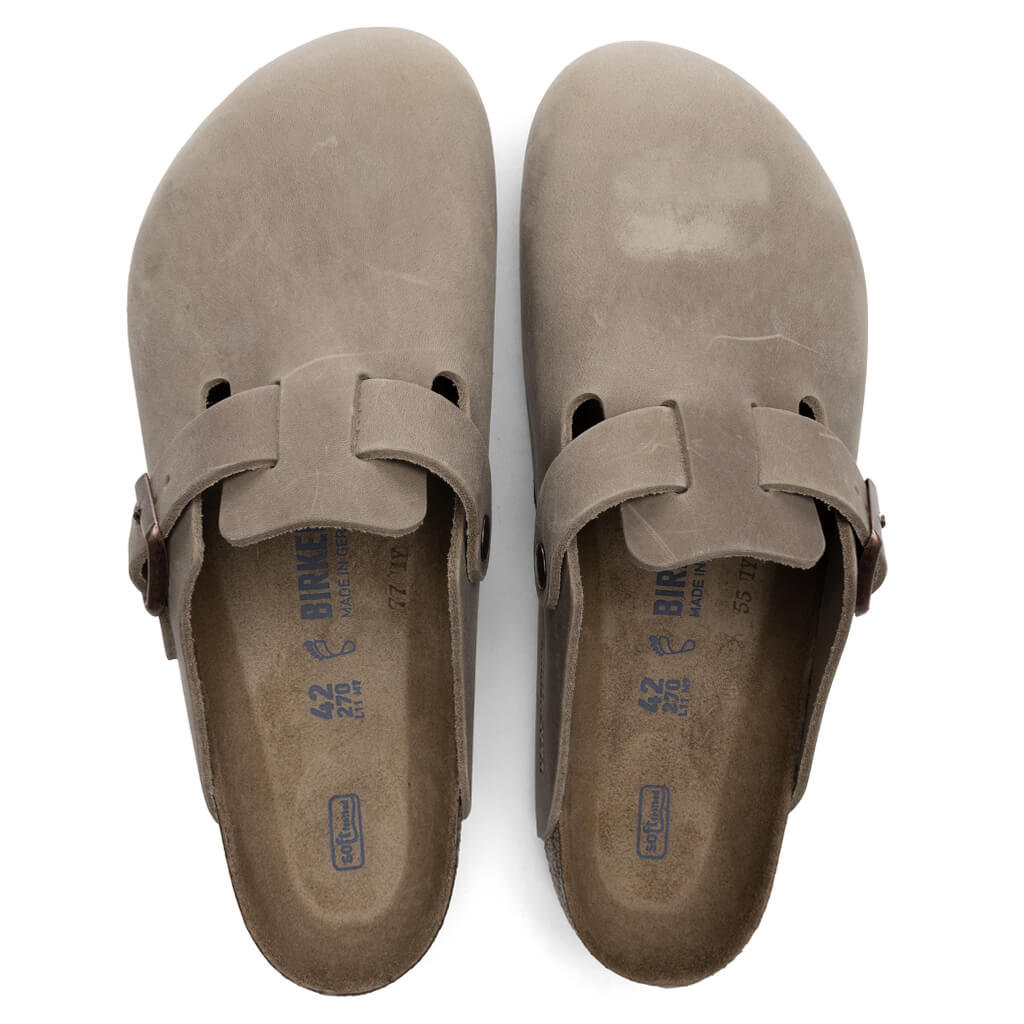 Wide Boston Soft Footbed Birkenstock оригінал – Купити в Україні – вид ззаду - BIRKENSTOCK